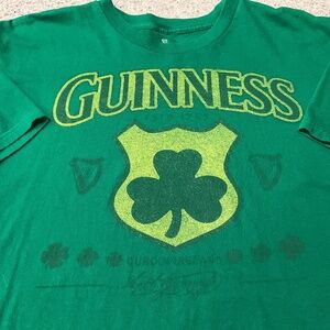 Authentic Guinness T-shirt, Size Large